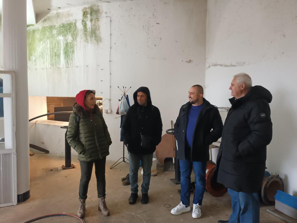 U toku radovi na ugradnji elektromagnetnog mjerača u rezervoaru "Vogošća gornja"