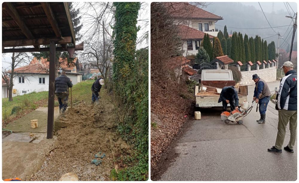 Radovi na vodovodnoj i kanalizacionoj mreži: Popravak priključaka, zamjena cijevi, snimanje kanala