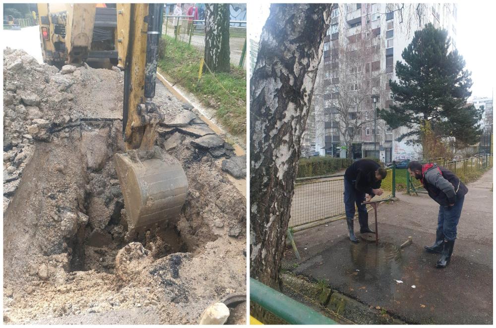 Radovi na vodovodnoj i kanalizacionoj mreži: Popravak glavne cijevi, izrada separatnog priključka...