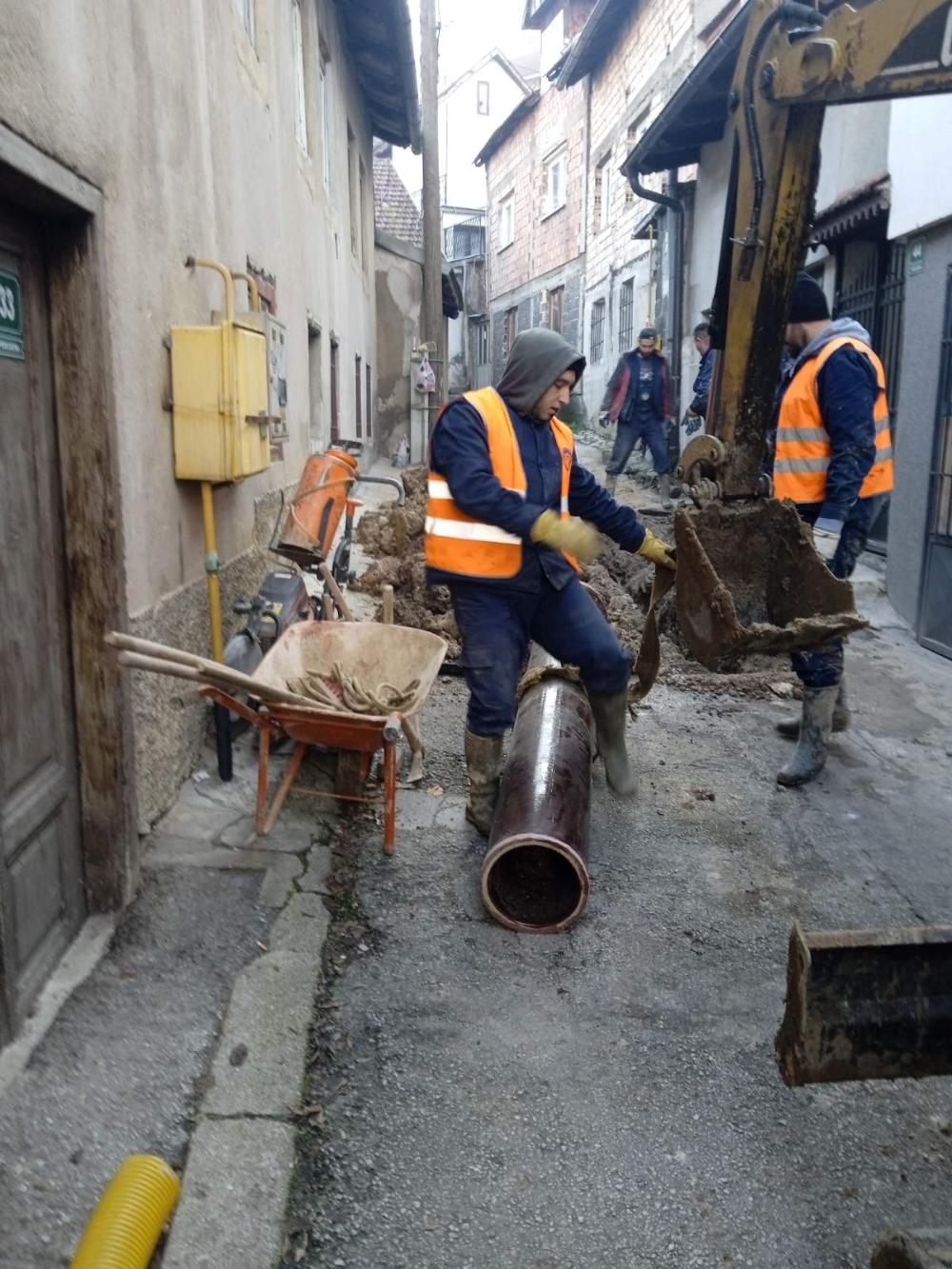 Radovi na vodovodnoj i kanalizacionoj mreži
