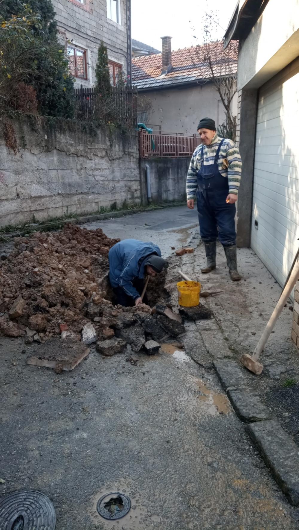 Radovi na vodovodnoj i kanalizacionoj mreži