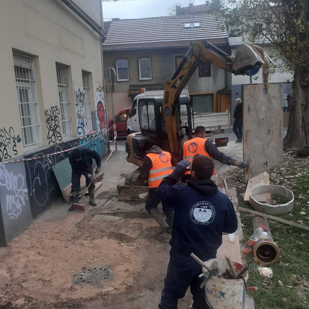 Radovi na vodovodnoj i kanalizacionoj mreži