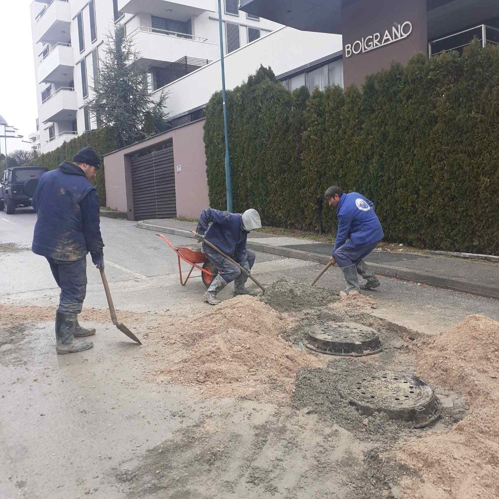 Radovi na vodovodnoj i kanalizacionoj mreži