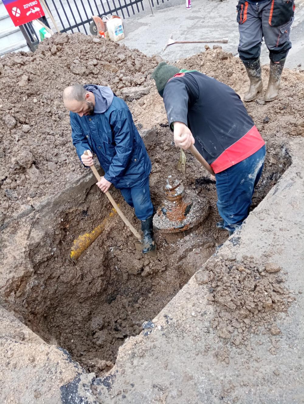 Radovi na vodovodnoj i kanalizacionoj mreži