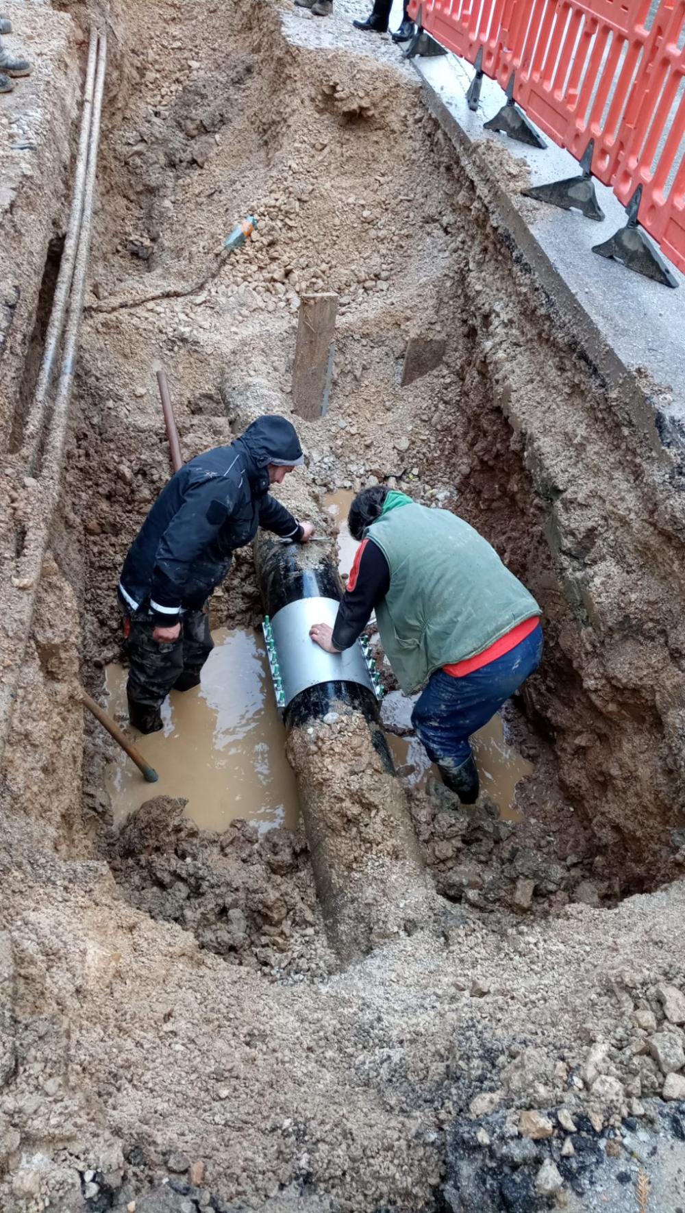 Radovi na vodovodnoj i kanalizacionoj mreži