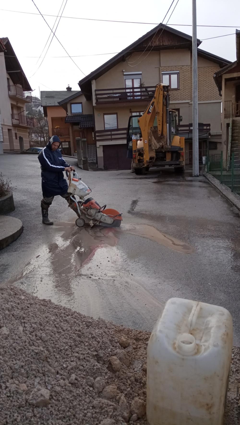 Radovi na vodovodnoj i kanalizacionoj mreži