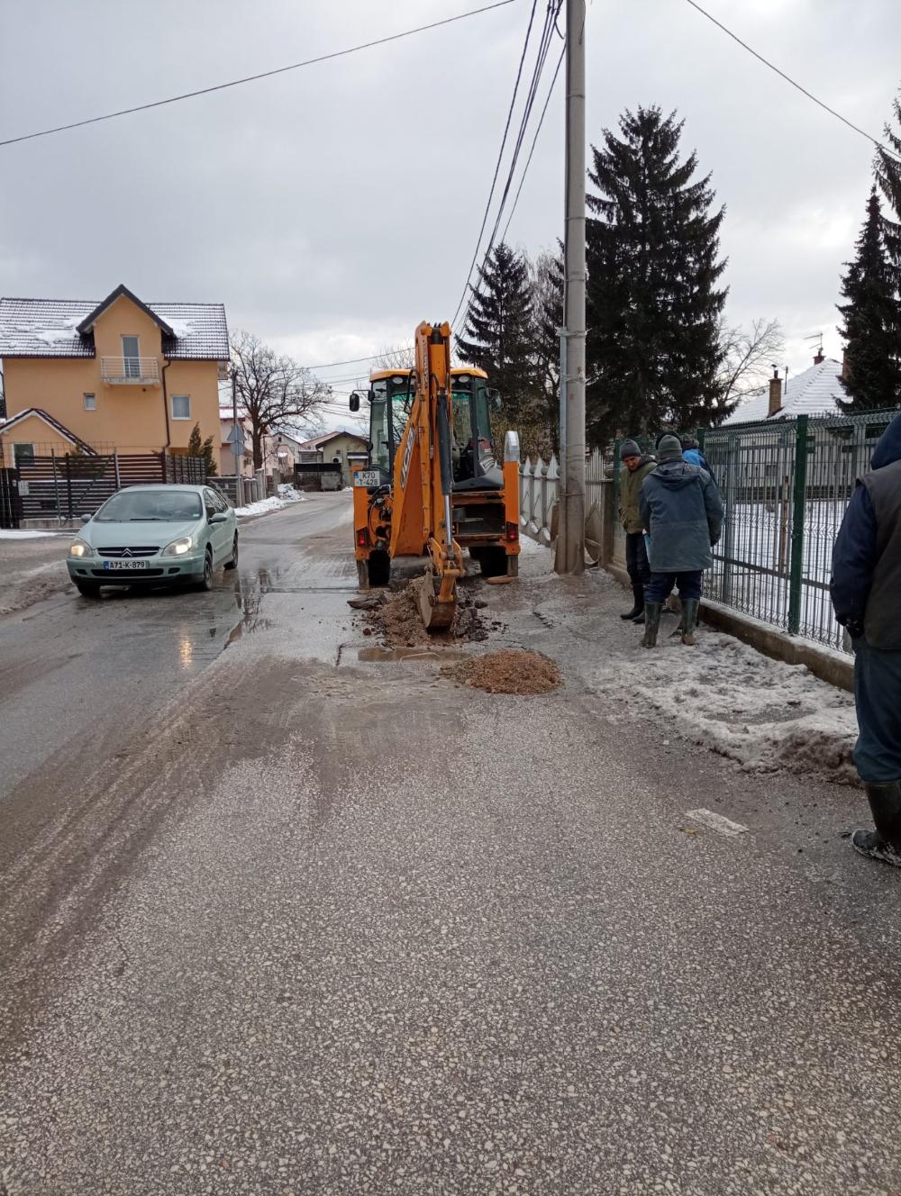 Radovi na vodovodnoj i kanalizacionoj mreži