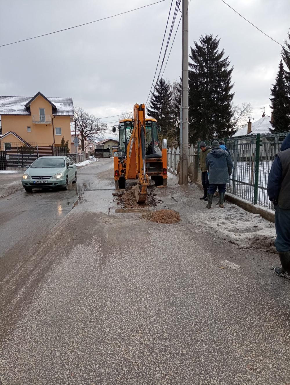 Radovi na vodovodnoj i kanalizacionoj mreži