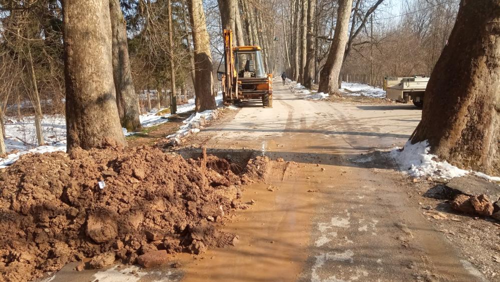 Radovi na vodovodnoj i kanalizacionoj mreži