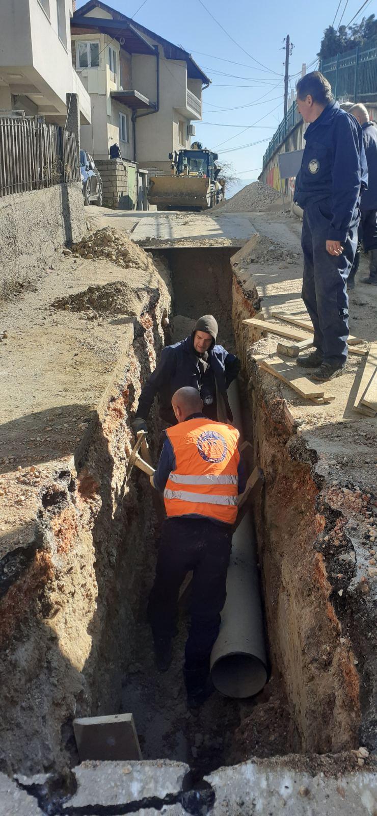 Radovi na vodovodnoj i kanalizacionoj mreži