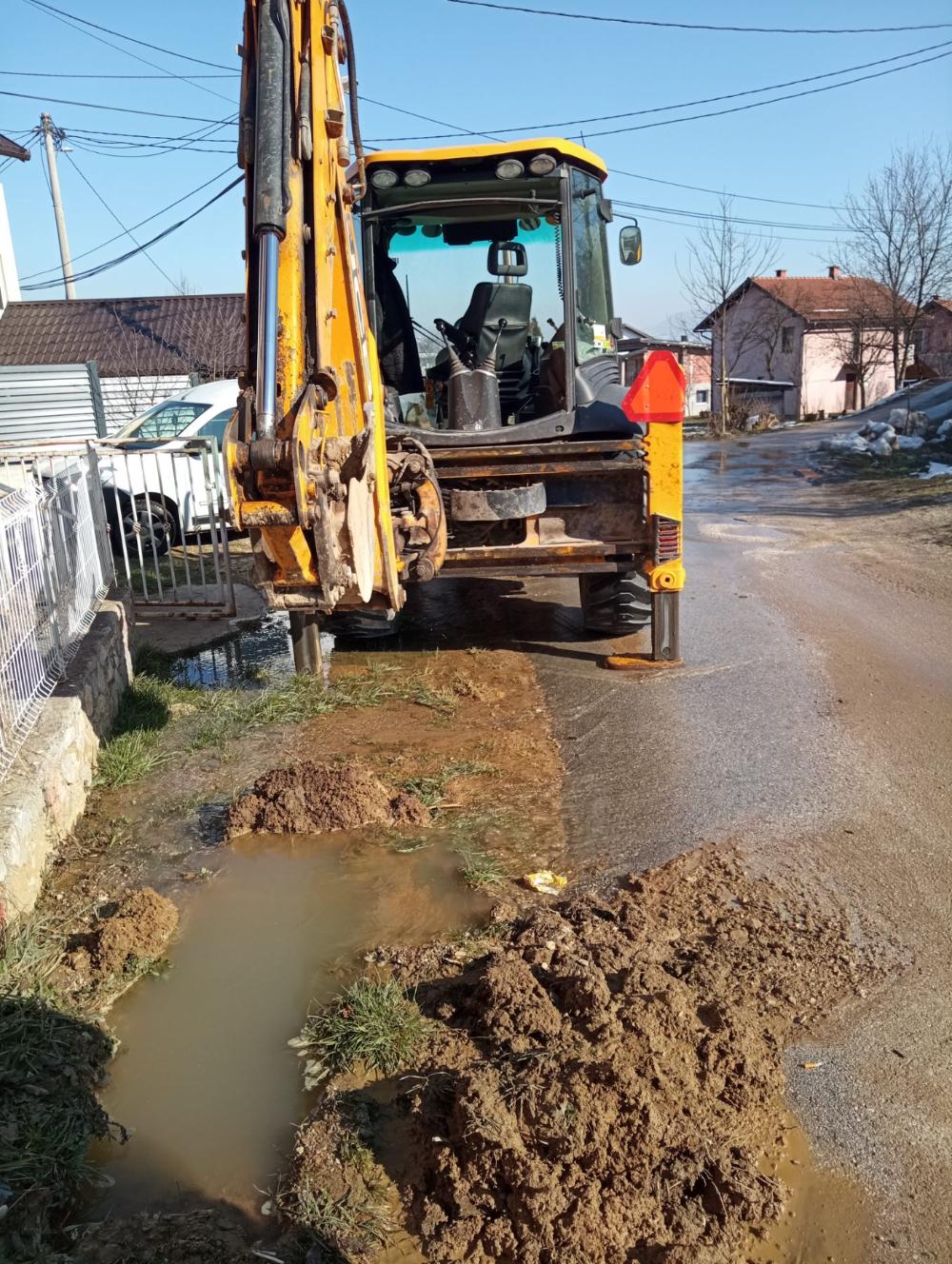Radovi na vodovodnoj i kanalizacionoj mreži