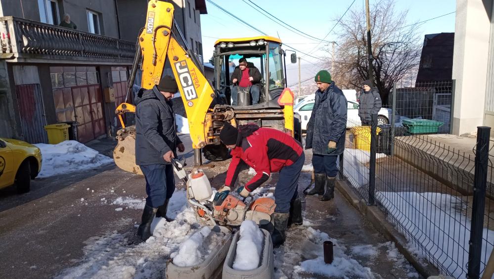 Radovi na vodovodnoj i kanalizacionoj mreži