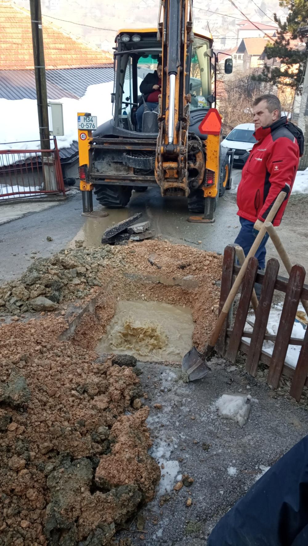 Radovi na vodovodnoj i kanalizacionoj mreži