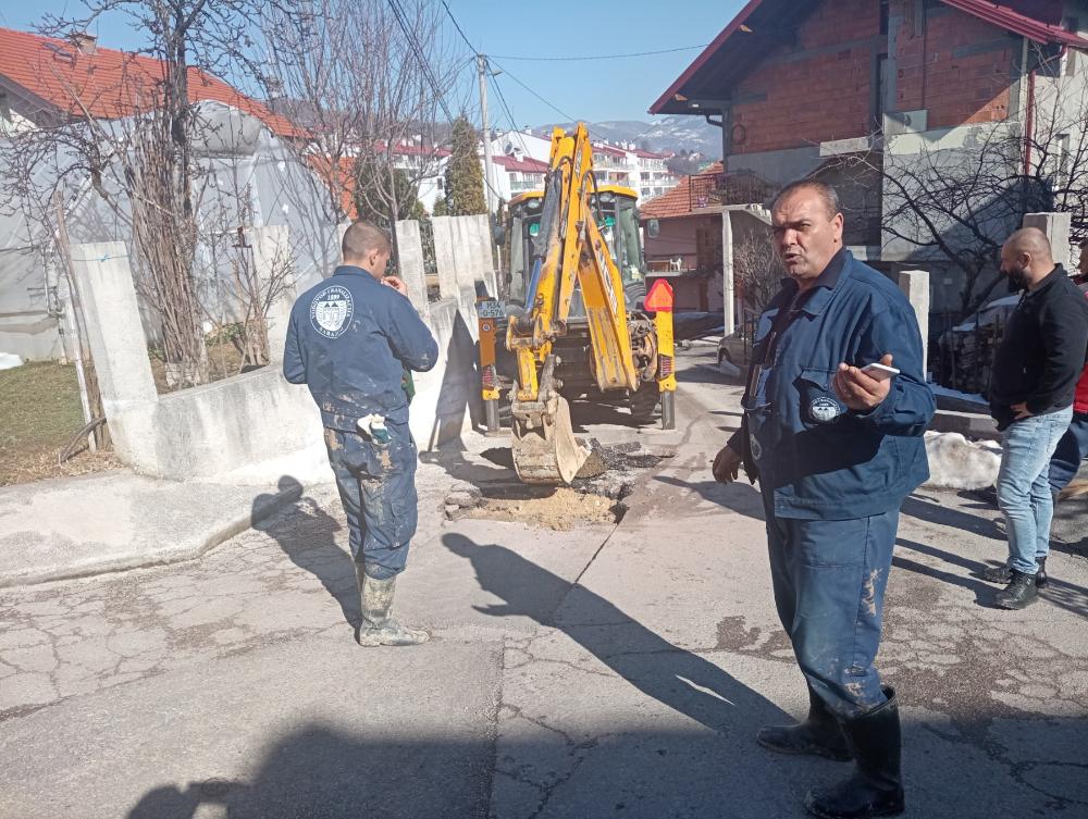 Radovi na vodovodnoj i kanalizacionoj mreži
