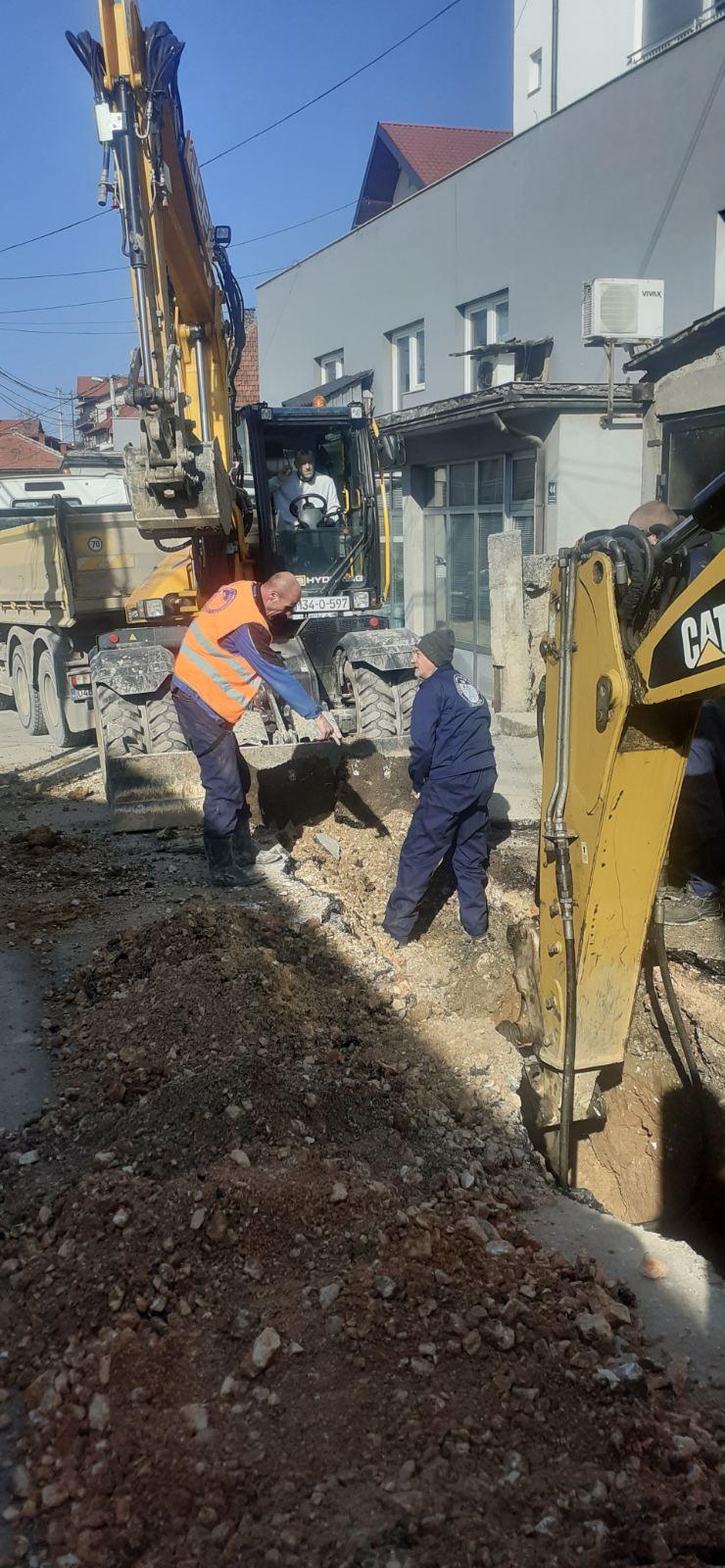 Radovi na vodovodnoj i kanalizacionoj mreži