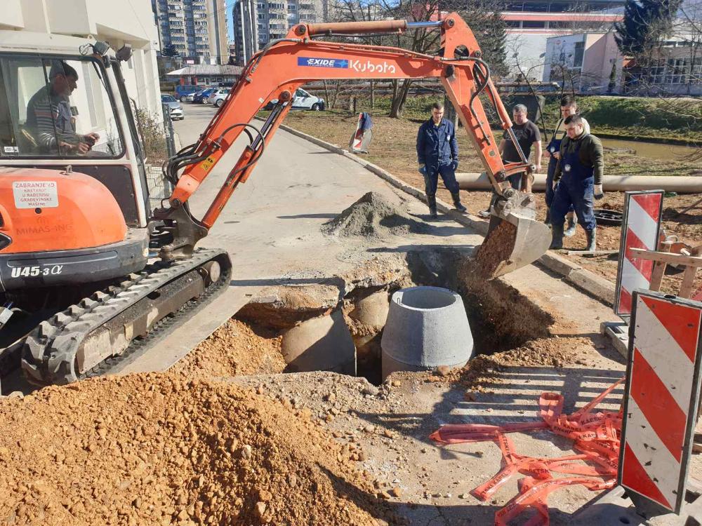 Radovi na vodovodnoj i kanalizacionoj mreži