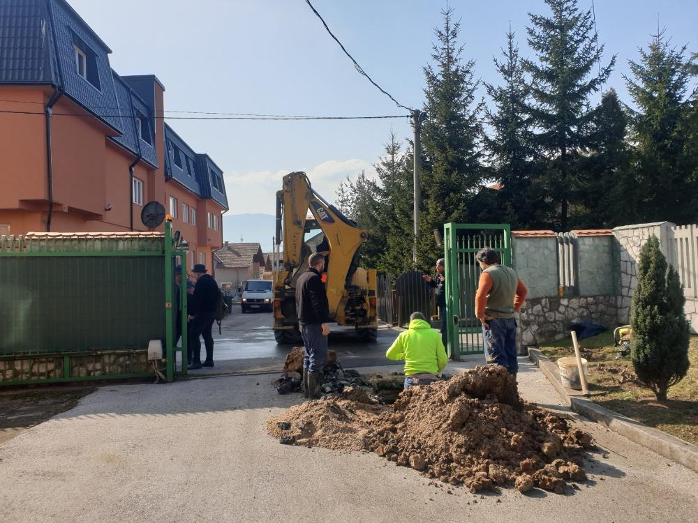 Radovi na vodovodnoj i kanalizacionoj mreži