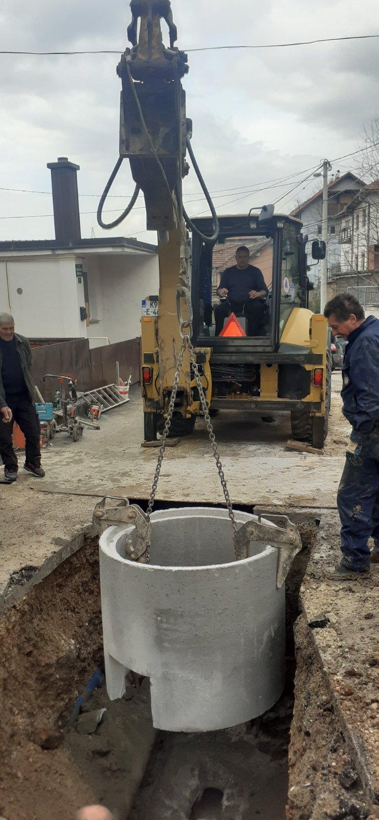 Radovi na vodovodnoj i kanalizacionoj mreži
