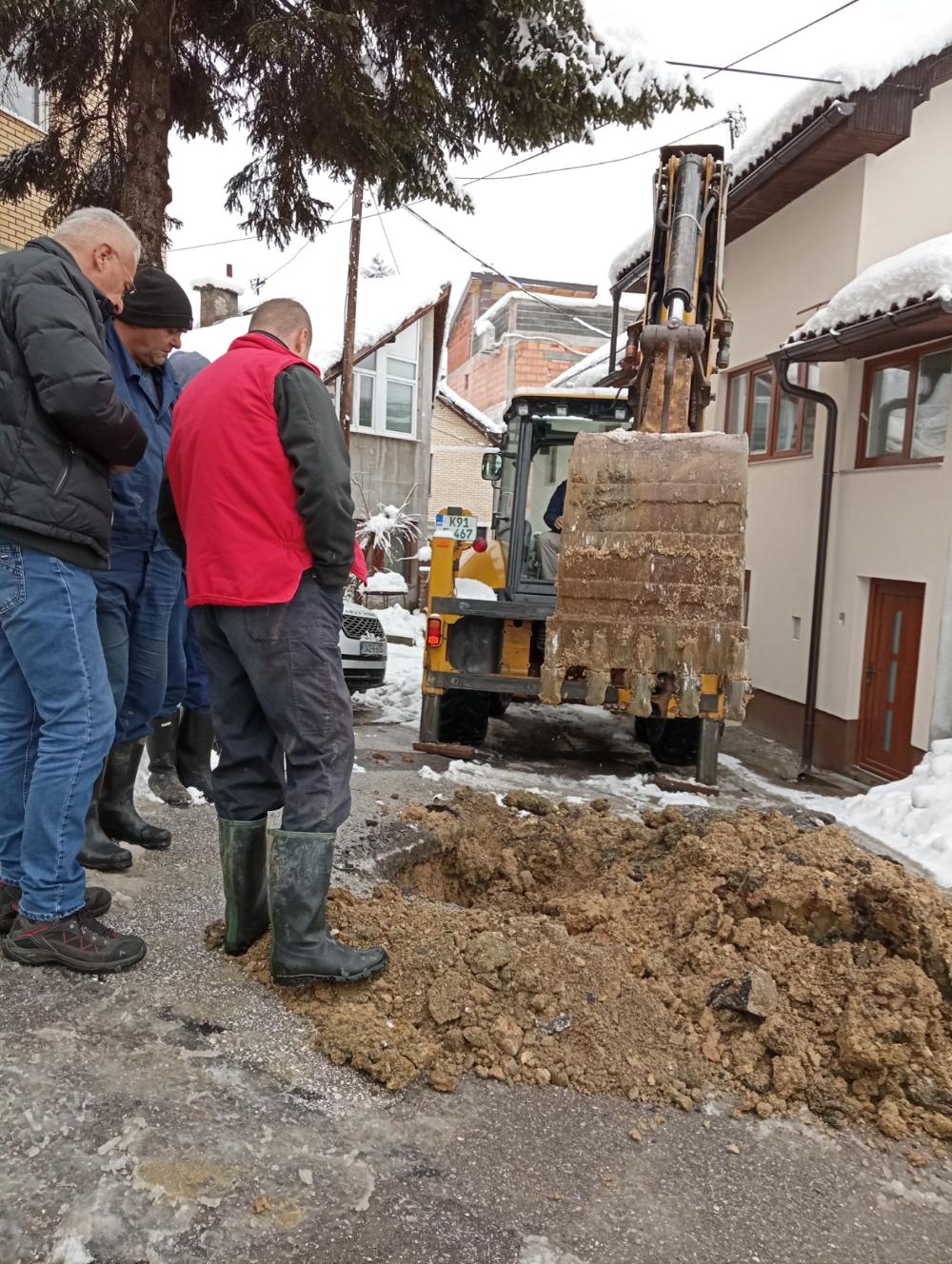 Radovi na vodovodnoj i kanalizacionoj mreži