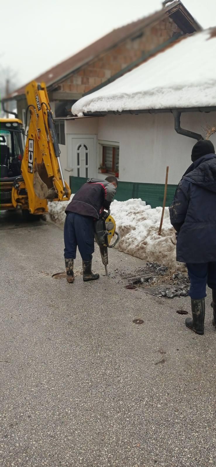 Radovi na vodovodnoj i kanalizacionoj mreži