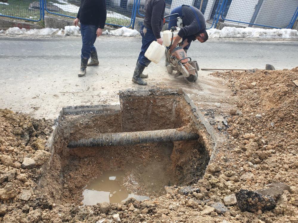 Radovi na vodovodnoj i kanalizacionoj mreži