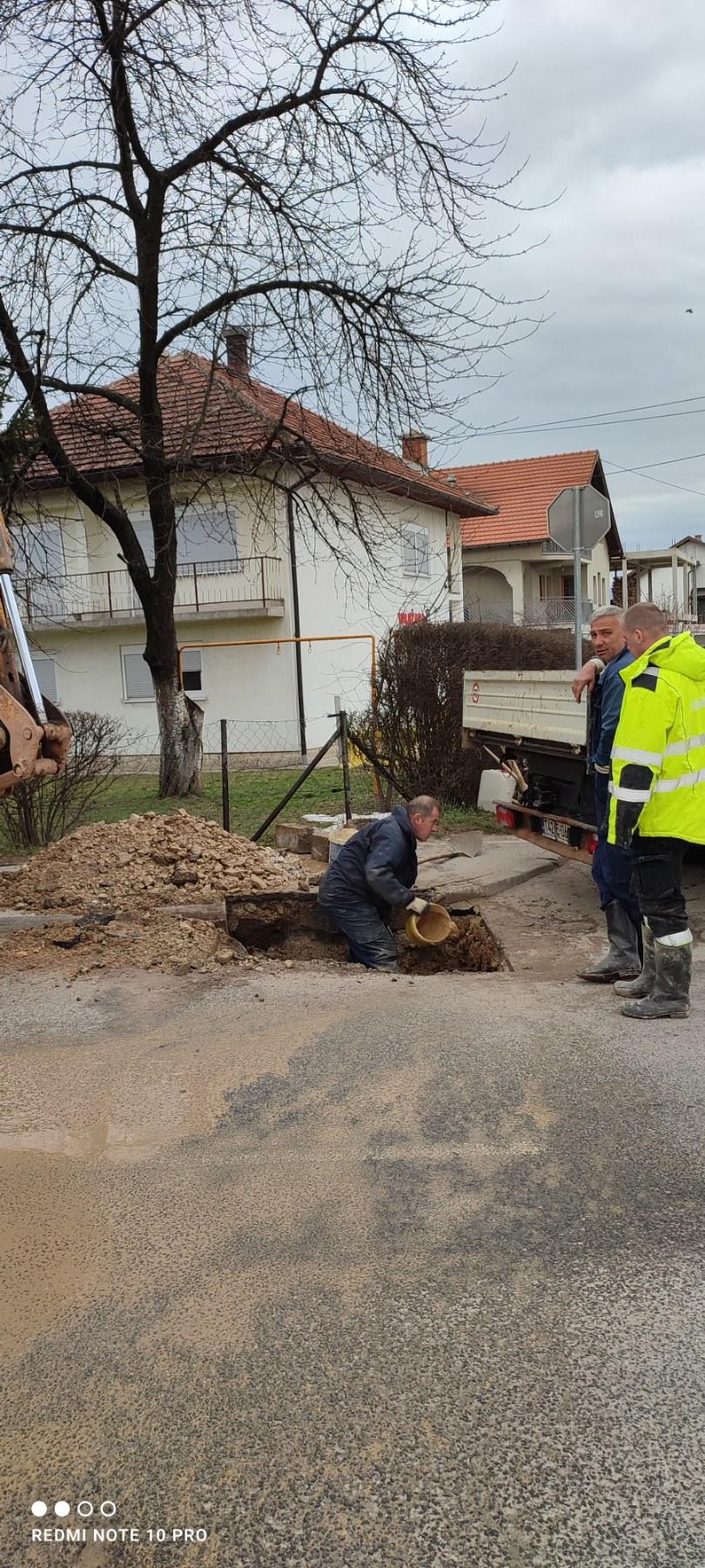 Radovi na vodovodnoj i kanalizacionoj mreži