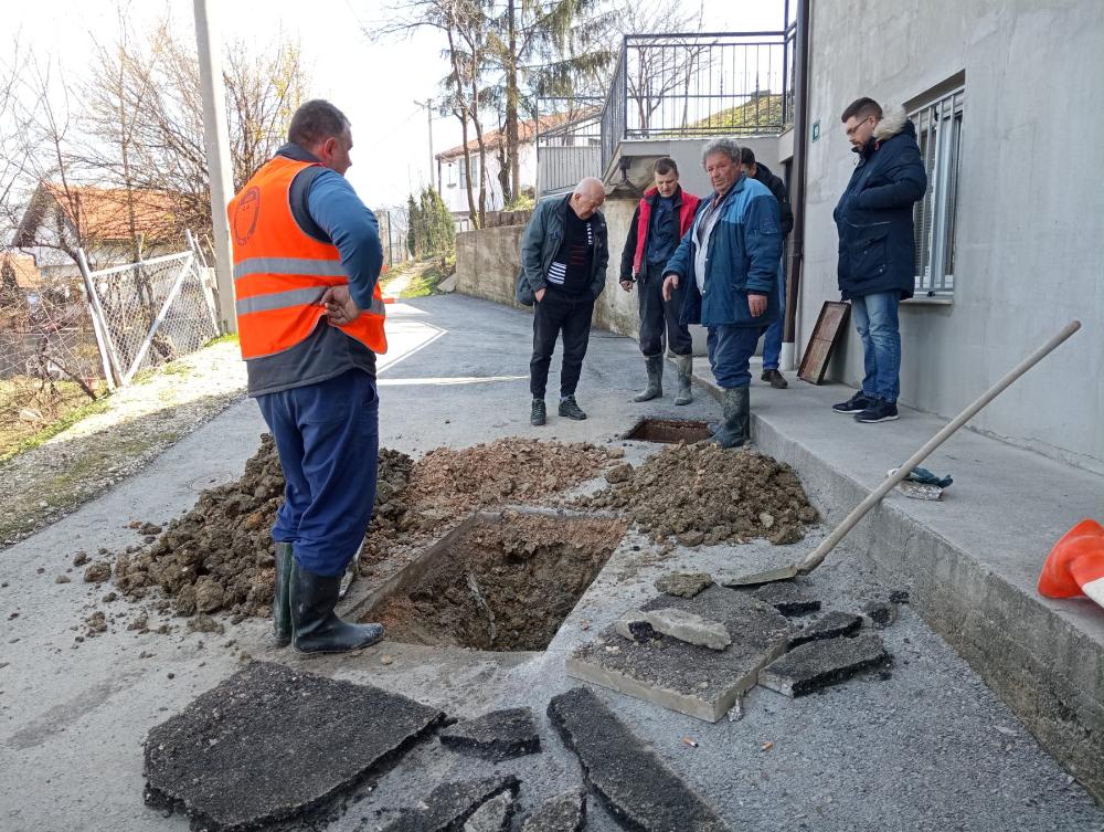 Radovi na vodovodnoj i kanalizacionoj mreži