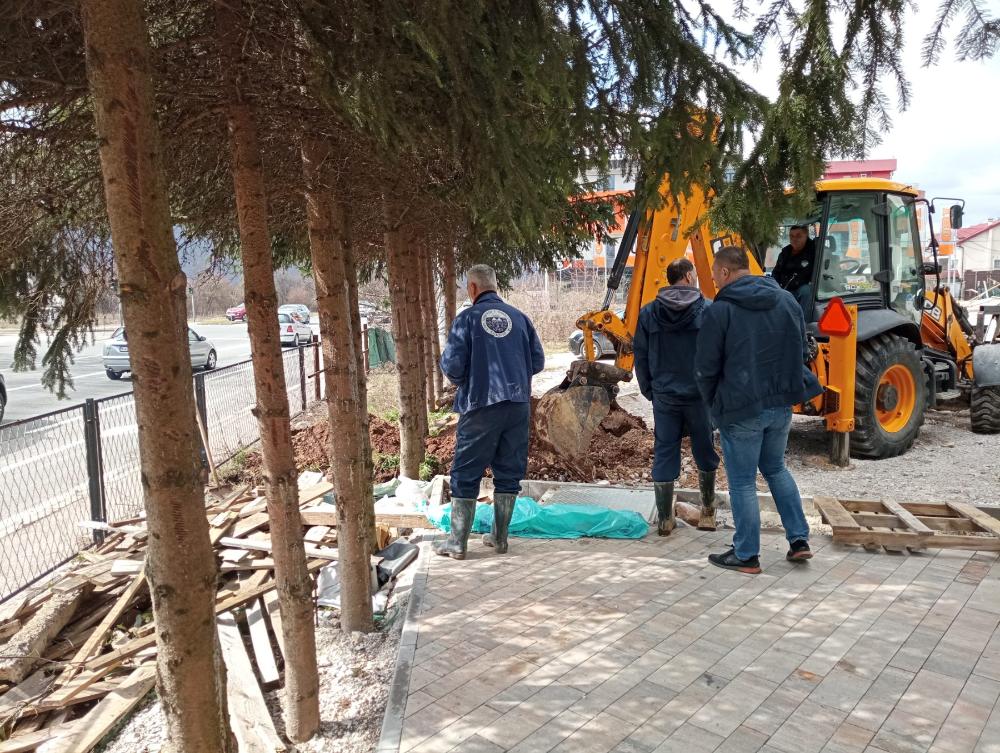 Radovi na vodovodnoj i kanalizacionoj mreži