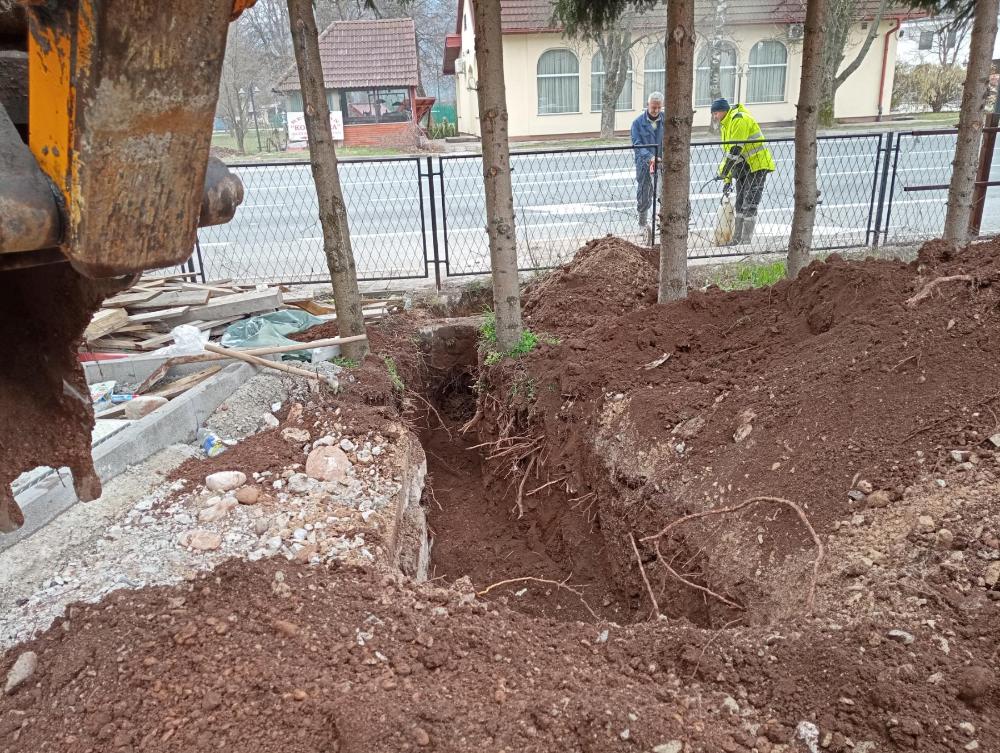 Radovi na vodovodnoj i kanalizacionoj mreži