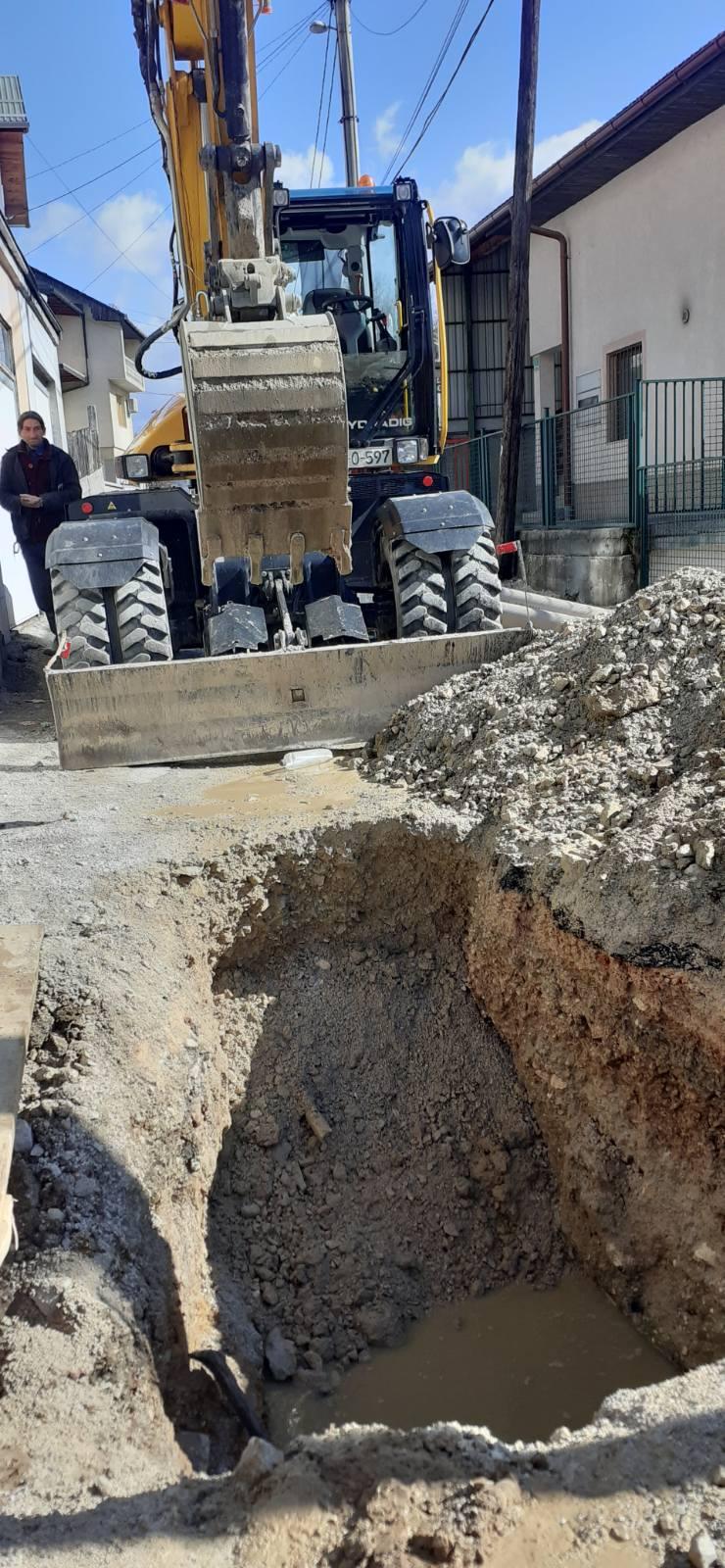 Radovi na vodovodnoj i kanalizacionoj mreži