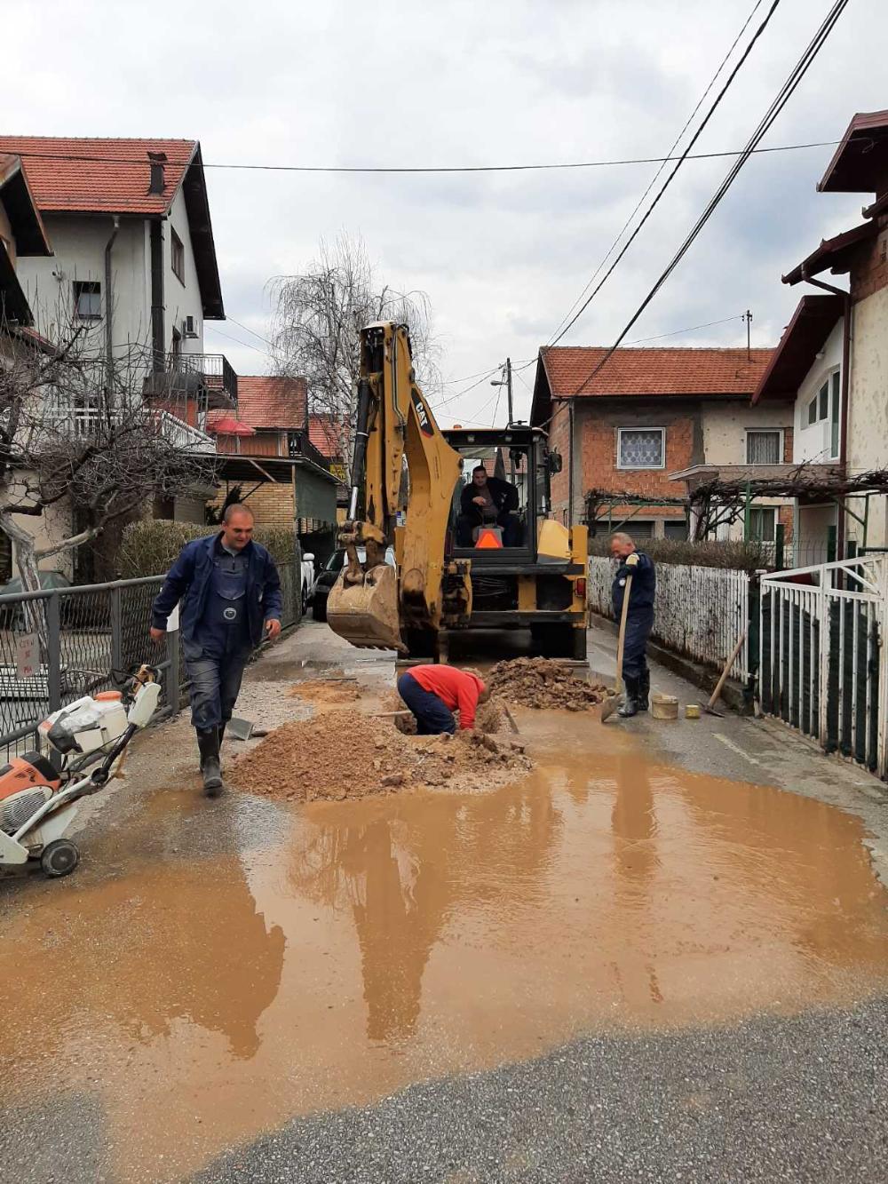 Radovi na vodovodnoj i kanalizacionoj mreži