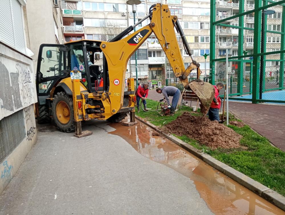 Radovi na vodovodnoj i kanalizacionoj mreži