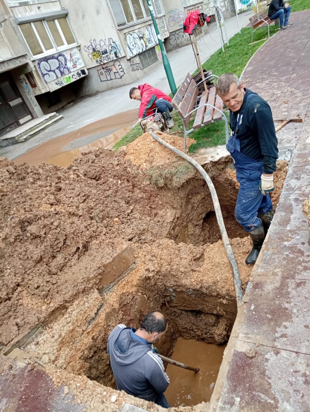 Radovi na vodovodnoj i kanalizacionoj mreži