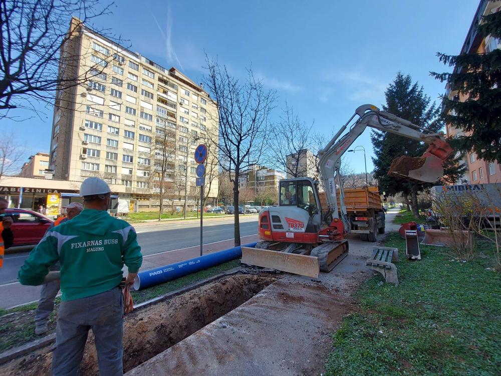 Radovi na rekonstrukciji vodovodne mreže u okviru II tranše EBRD kredita teku planiranom dinamikom