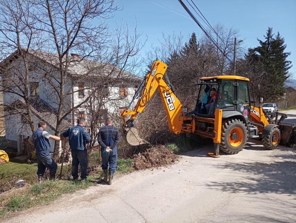 Radovi na vodovodnoj i kanalizacionoj mreži