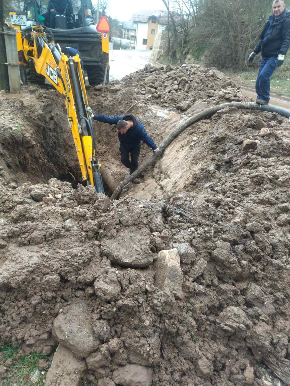 Radovi na vodovodnoj i kanalizacionoj mreži