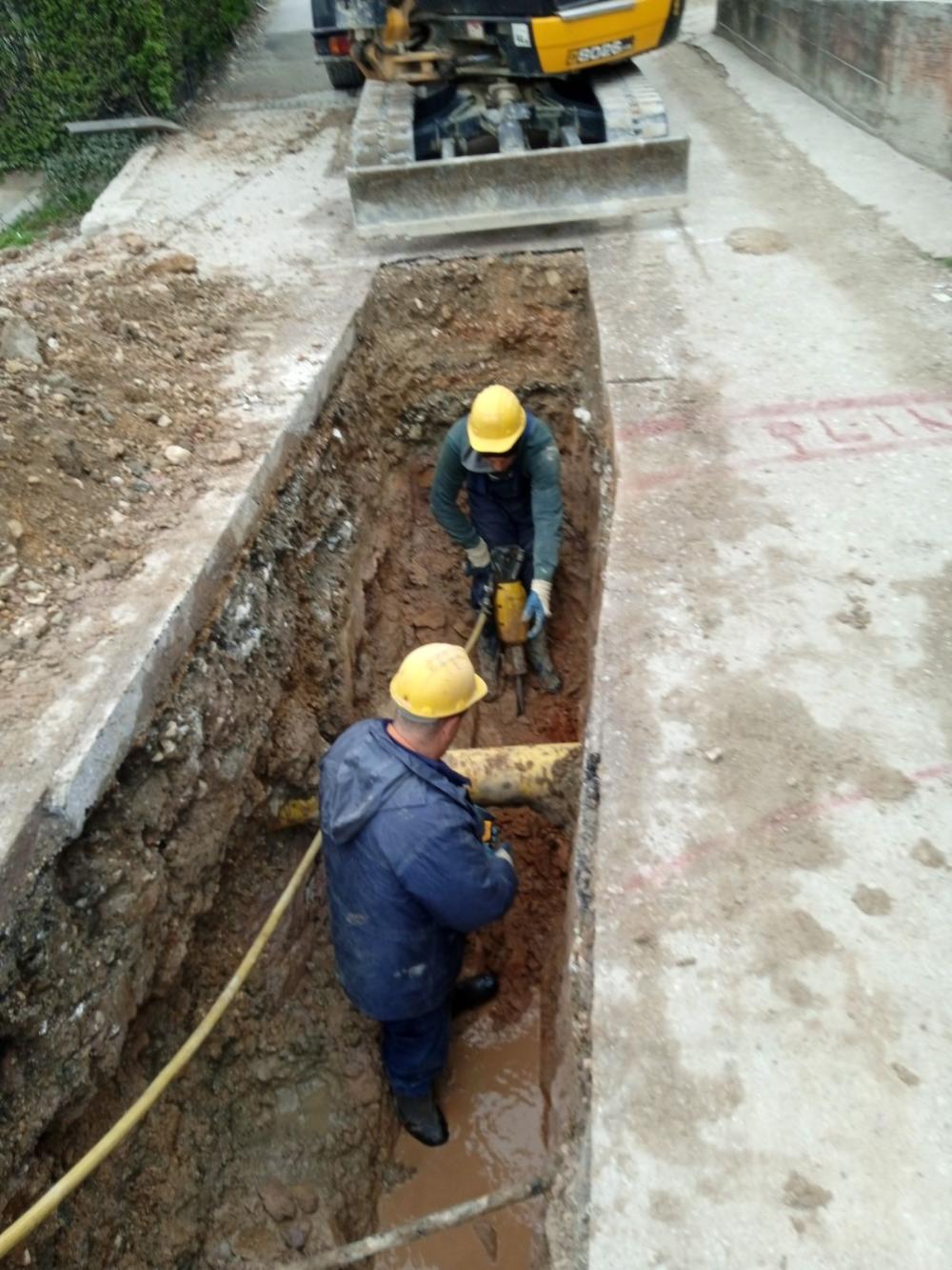 Radovi na vodovodnoj i kanalizacionoj mreži