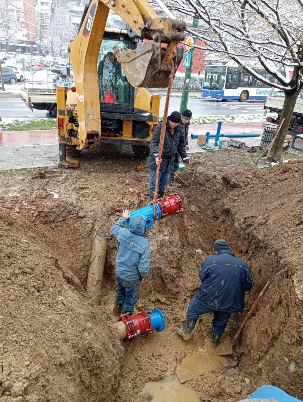 Radovi na vodovodnoj i kanalizacionoj mreži