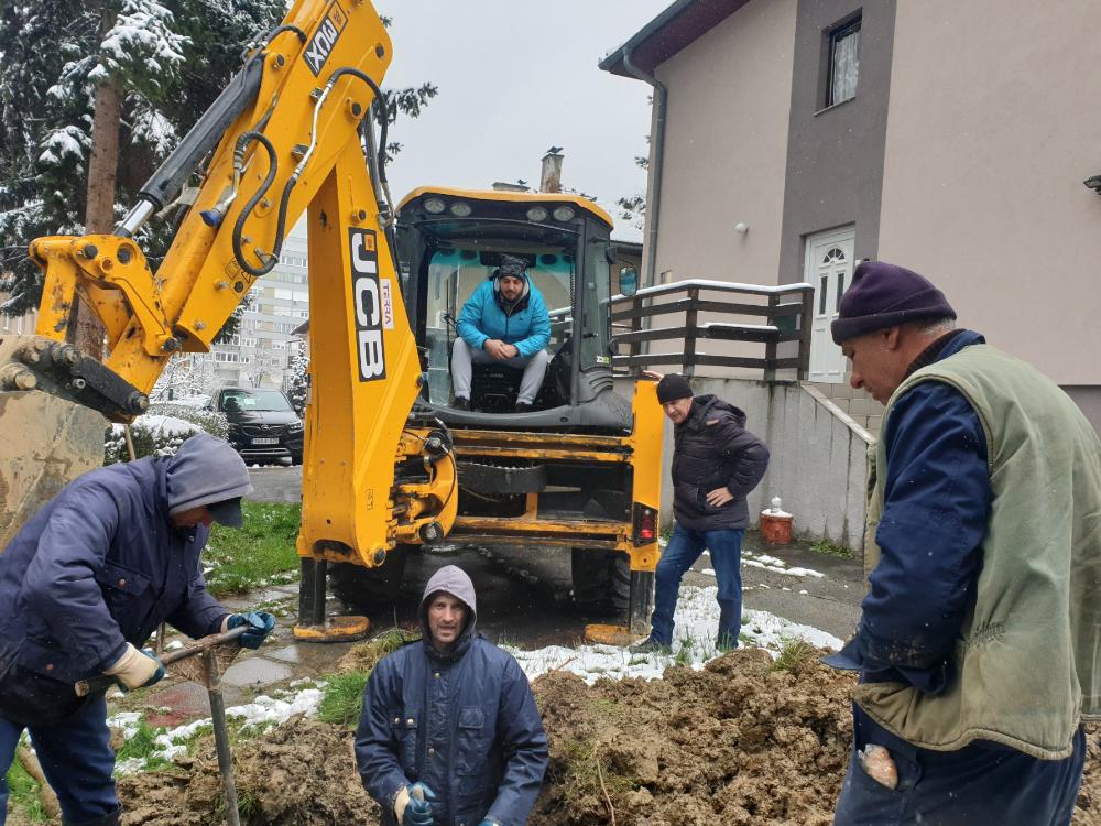 Radovi na vodovodnoj i kanalizacionoj mreži