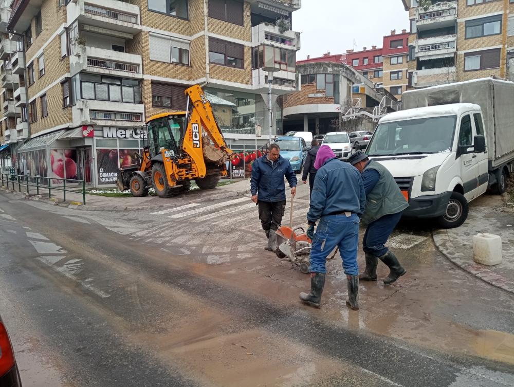 Radovi na vodovodnoj i kanalizacionoj mreži
