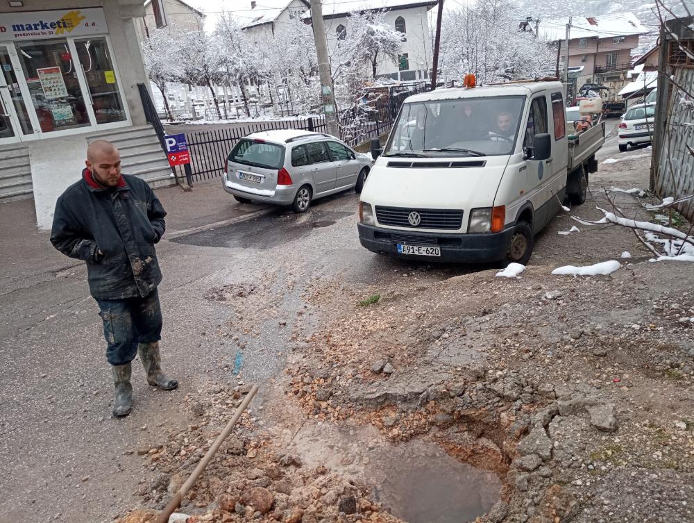 Radovi na vodovodnoj i kanalizacionoj mreži