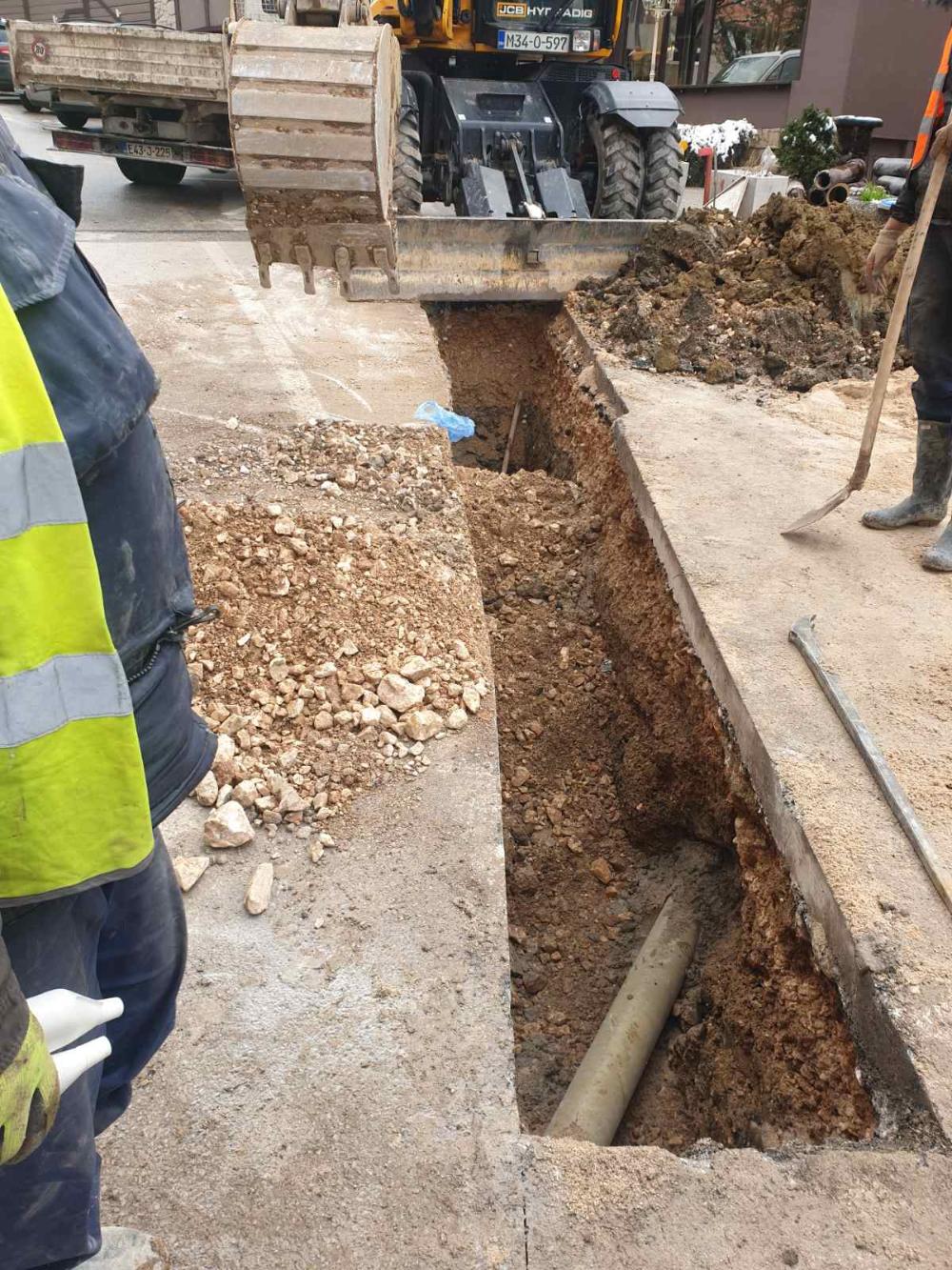 Radovi na vodovodnoj i kanalizacionoj mreži