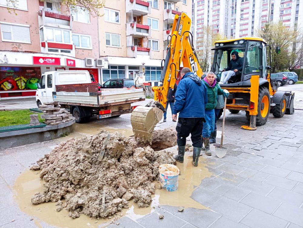 Radovi na vodovodnoj i kanalizacionoj mreži