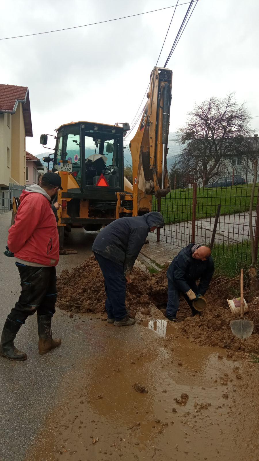 Radovi na vodovodnoj i kanalizacionoj mreži