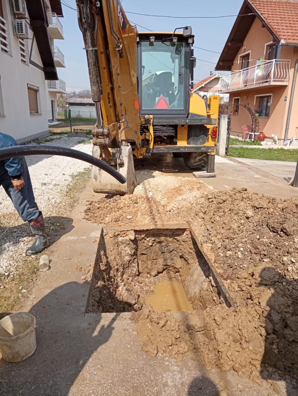 Radovi na vodovodnoj i kanalizacionoj mreži