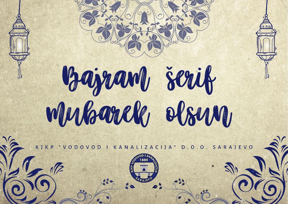 Bajram Šerif Mubarek Olsun
