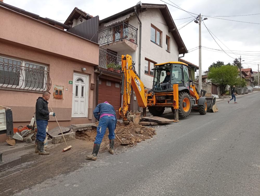 Radovi na vodovodnoj i kanalizacionoj mreži