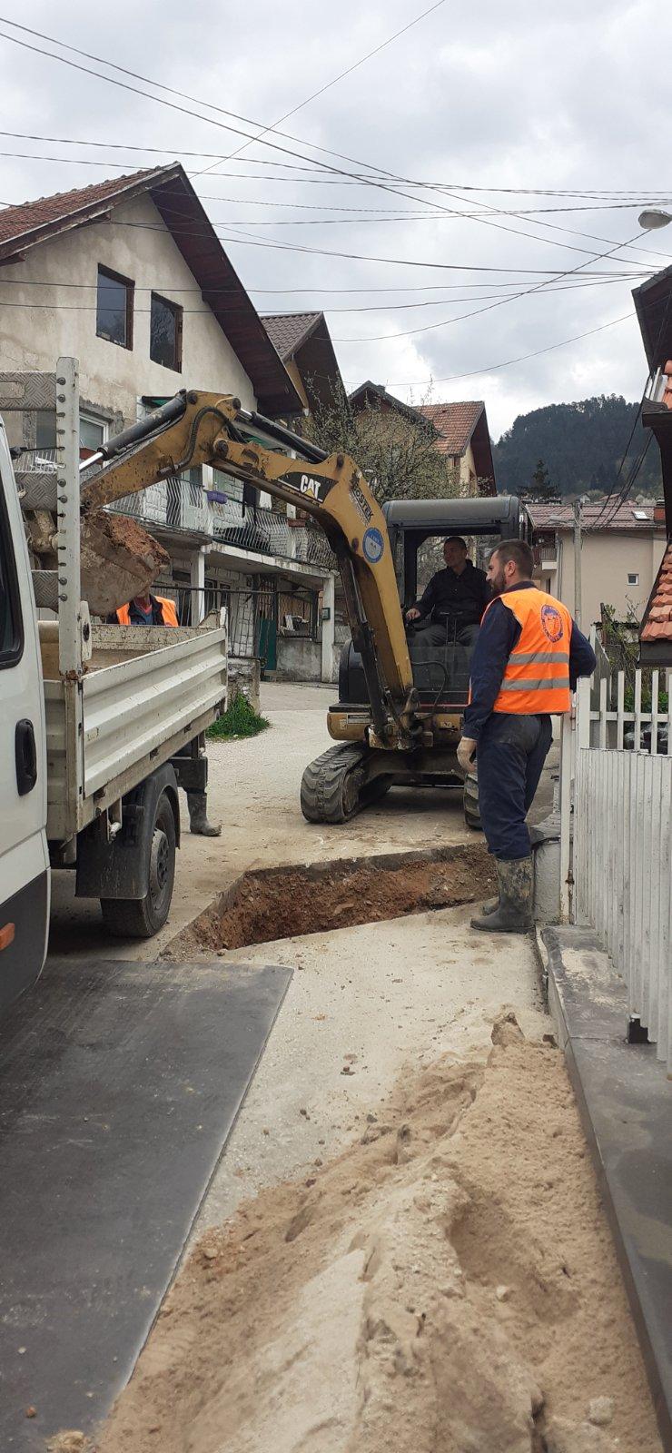 Radovi na vodovodnoj i kanalizacionoj mreži