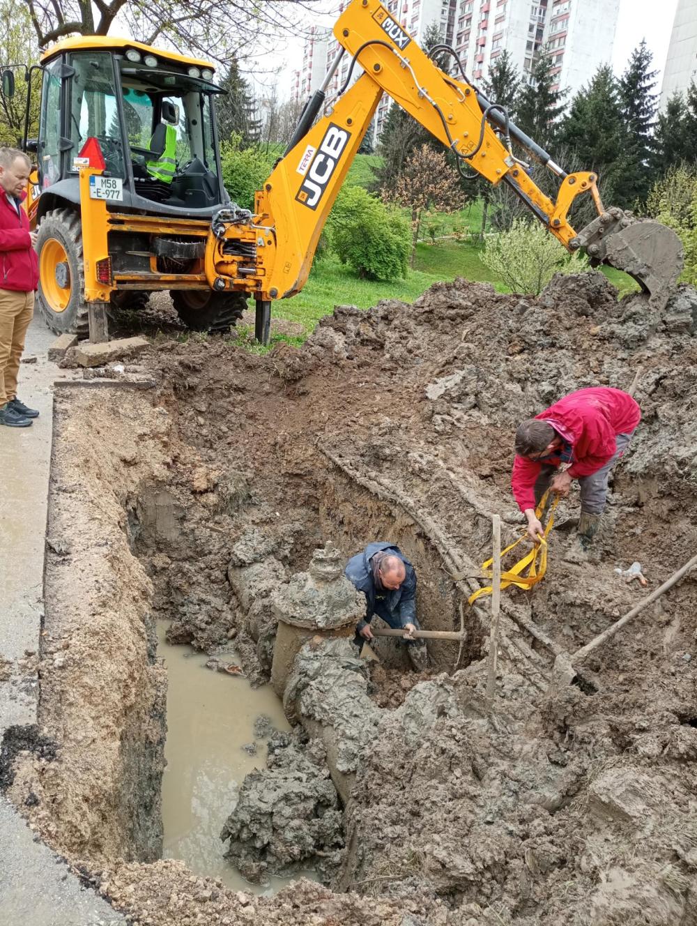 Radovi na vodovodnoj i kanalizacionoj mreži