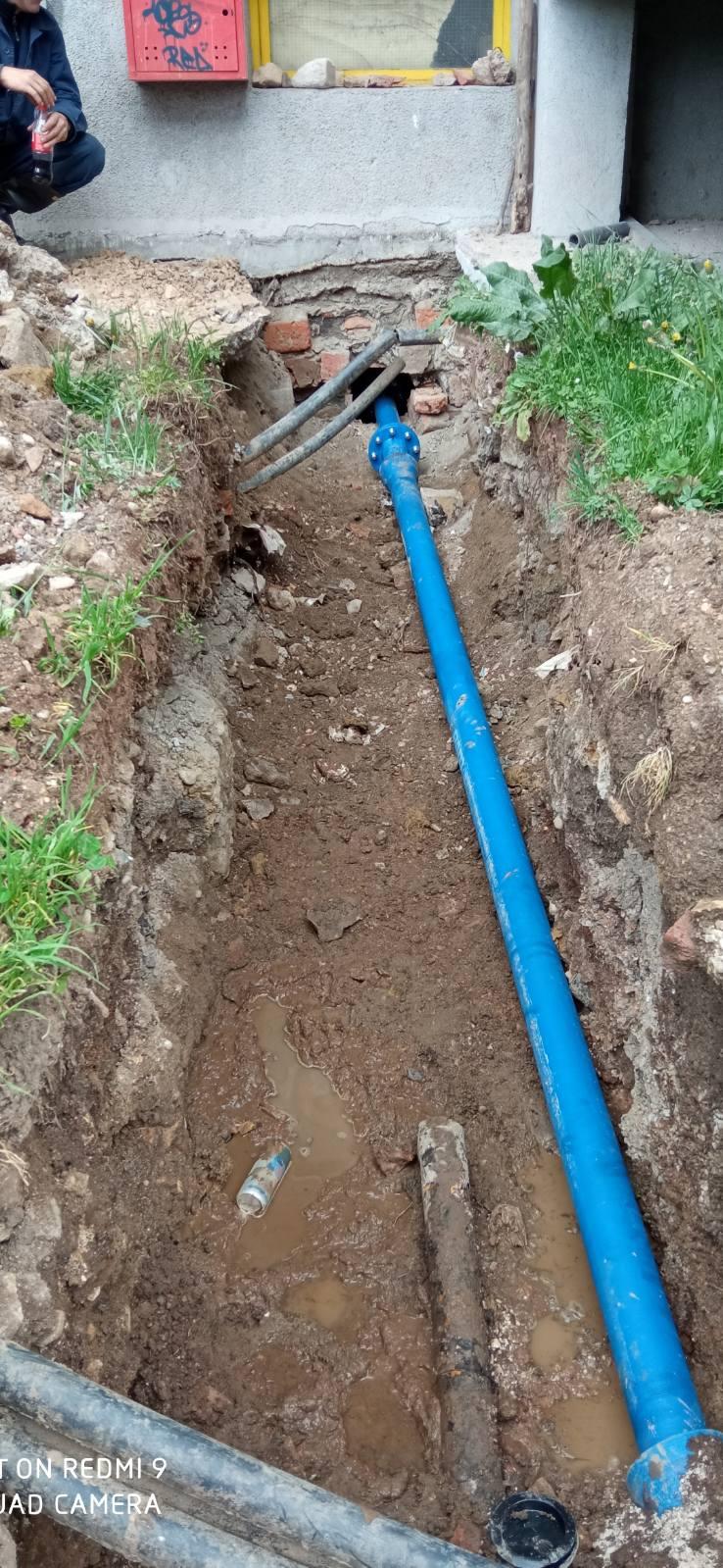 Radovi na vodovodnoj i kanalizacionoj mreži